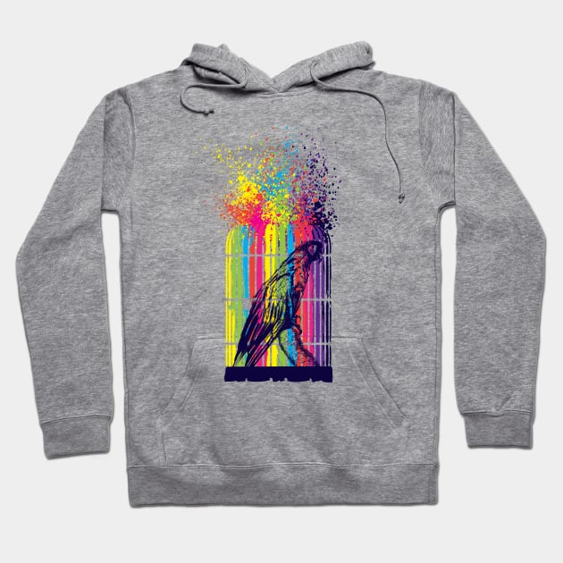 Vibrant Rage Hoodie by Daletheskater